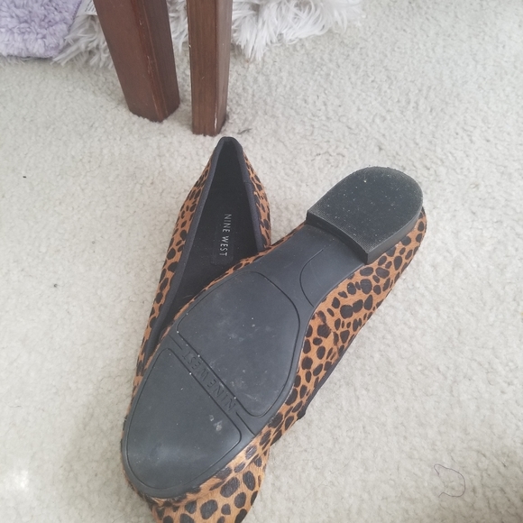 Nine West Cowhide Flats - Picture 2 of 5
